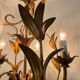 Golden palm leaf lustre 1970s
