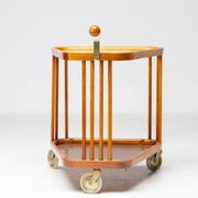 Chariot de bar scandinave moderne