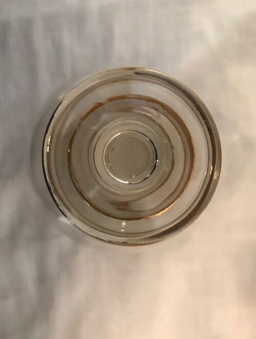 Carafe à liqueur vintage liseret doré