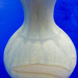 Pitcher or vase in glazed ceramics, signature to identify