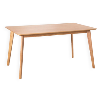Table de salon en bois d’hévéa