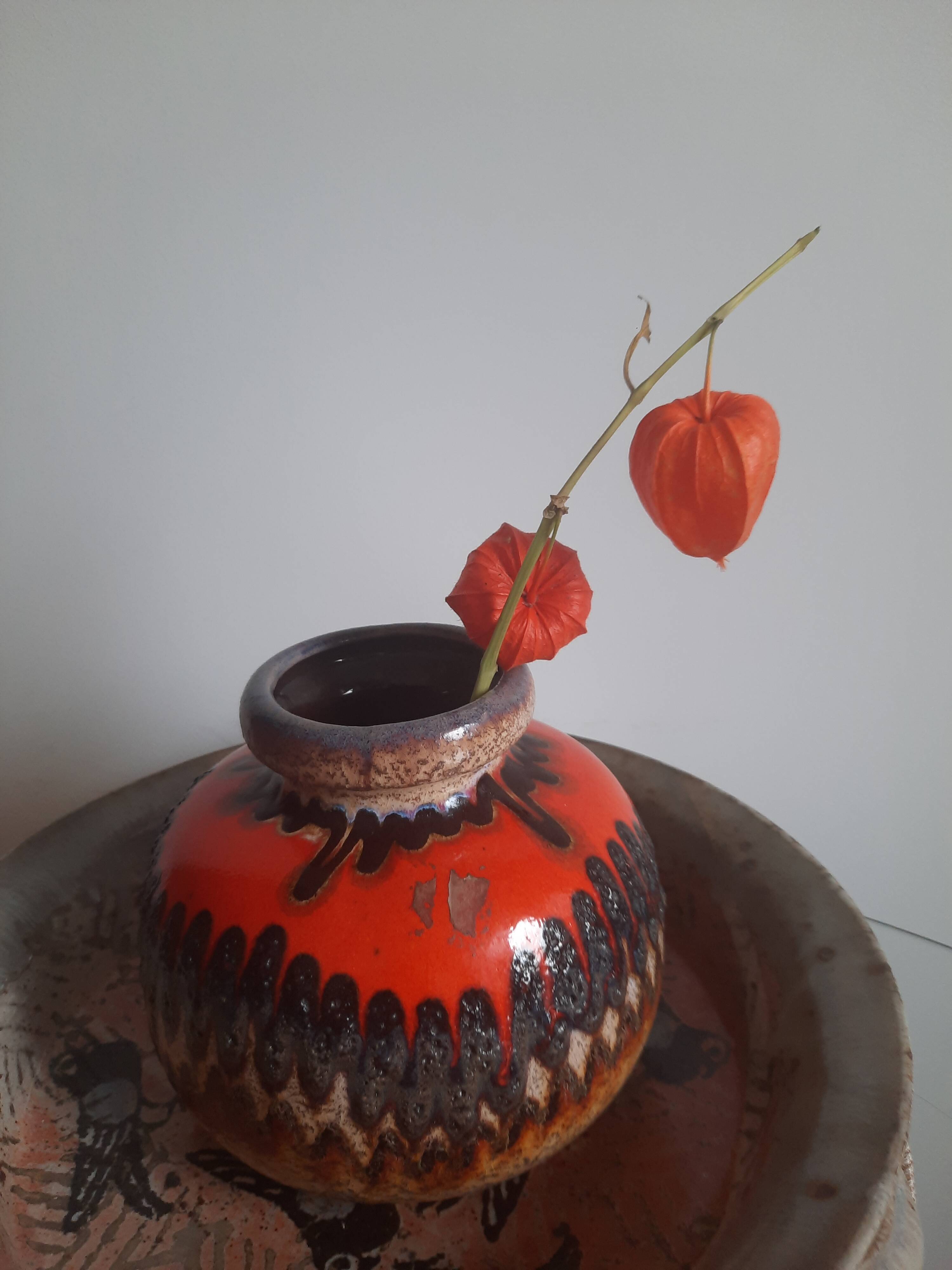 Vintage ball vase