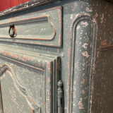 Eighteenth-century walnut sideboard.