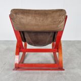 Sgarsul Rocking Chair by Gae Aulenti for Poltronova, 1960s