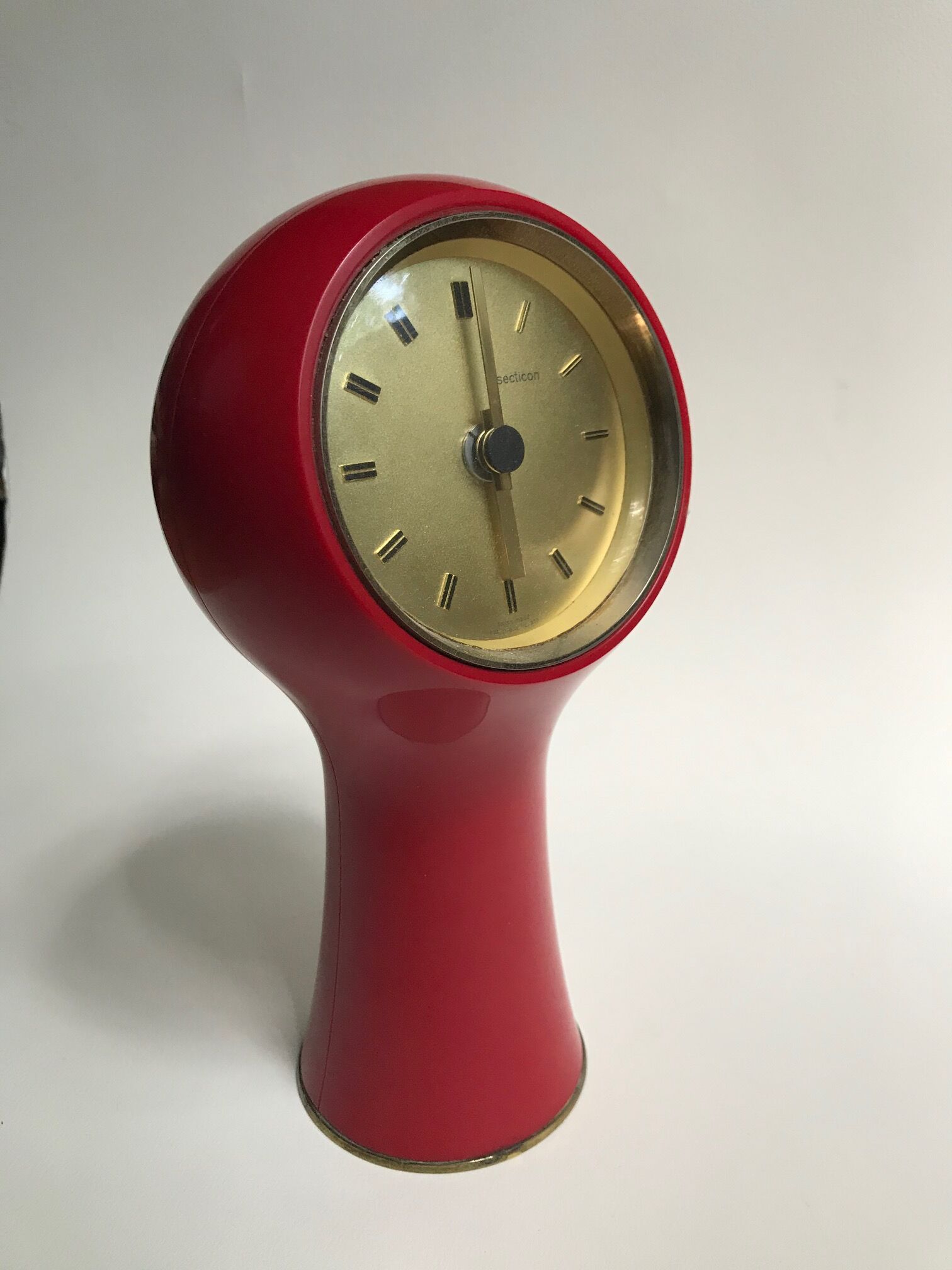 Red Clock Section of Angelo Mangiarotti