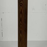 Midcentury brutalist oak floor lamp with 4 spheres, 1970s  by Temde Leuchten