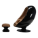 Fauteuil stéréo original Lee West « Alpha », États-Unis, 1968