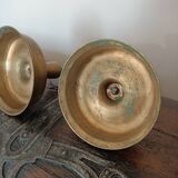 Bougeoirs en bronze