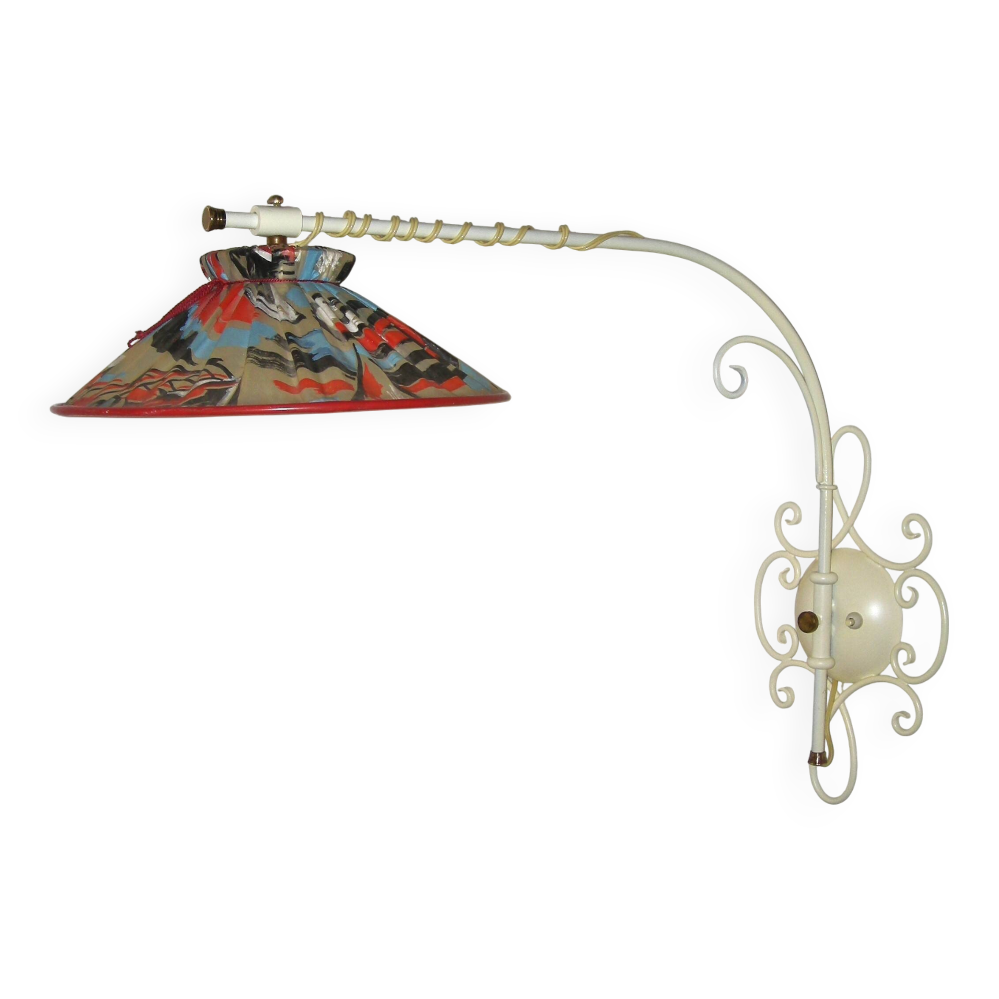 1940s-50s wall lamp