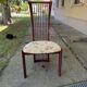 Lacquer and fabric dining chairs by Pietro Costantini, 1980, set of 6