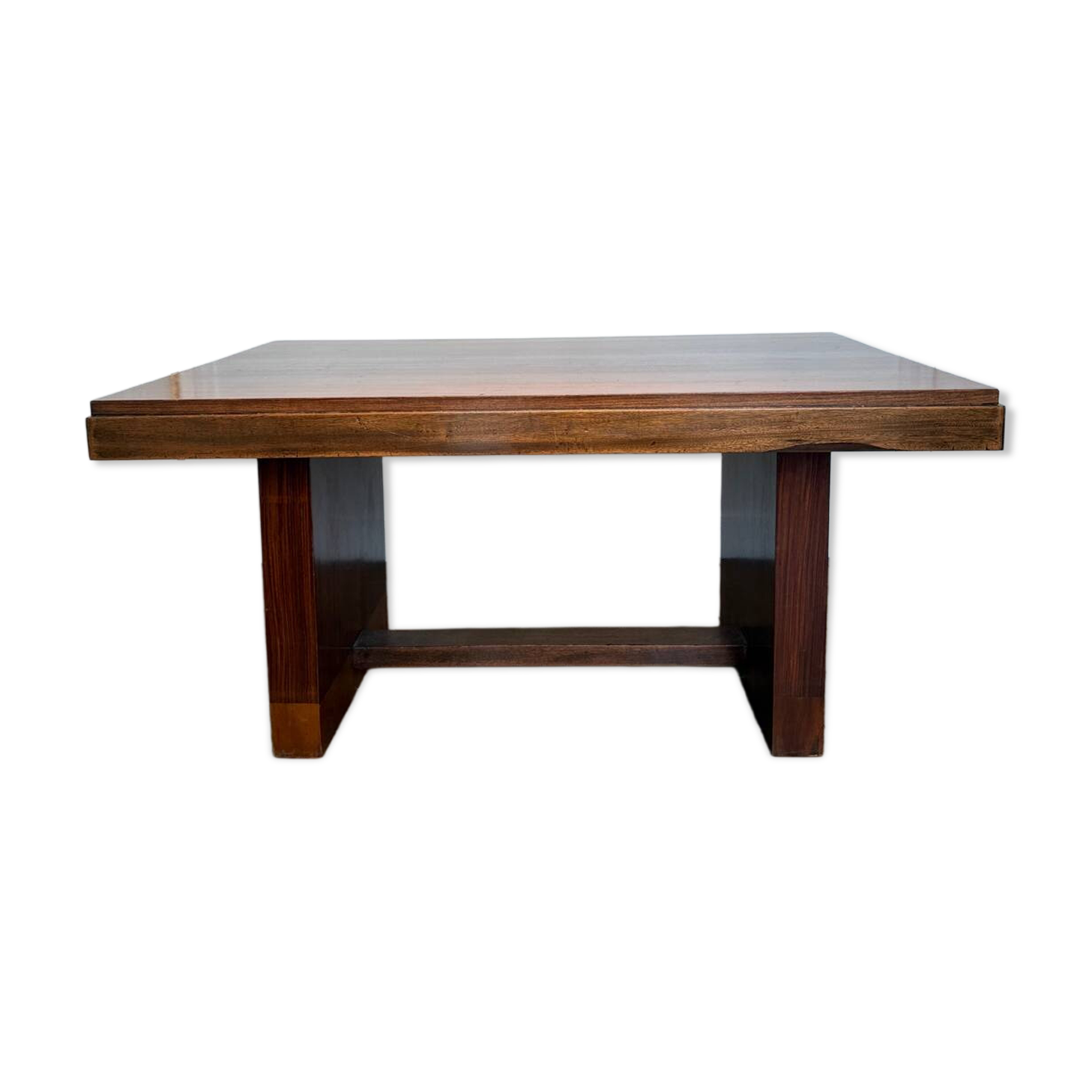 Art Deco solid wood dining table