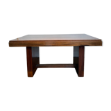 Art Deco solid wood dining table