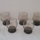 Set of 8 50's glasses