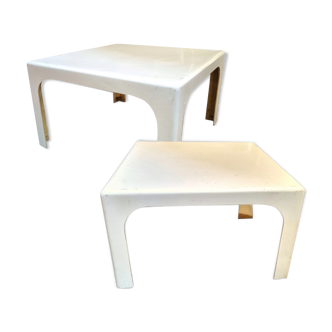 Pair of tables Prisunic 1970