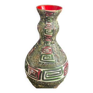 Vase vintage année 50 - lave