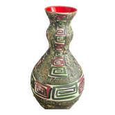 Vintage 50s lava vase