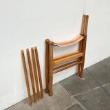 Mid-century modern Danish safari chair by Farstrup, 1960s.