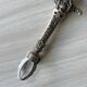 Antique metal sugar tongs