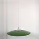 Large green industrial workshop pendant light 50 cm, ceramic socket