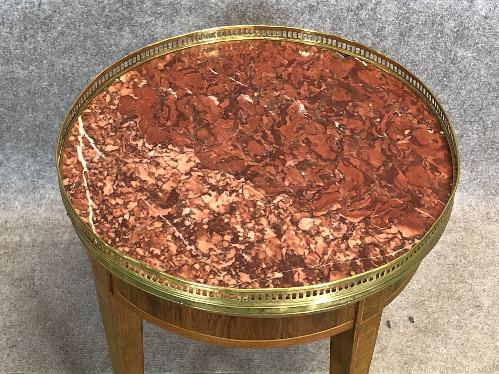 Small Louis XVI-style hot water table - early 20th