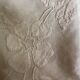 Large white ceremonial tablecloth