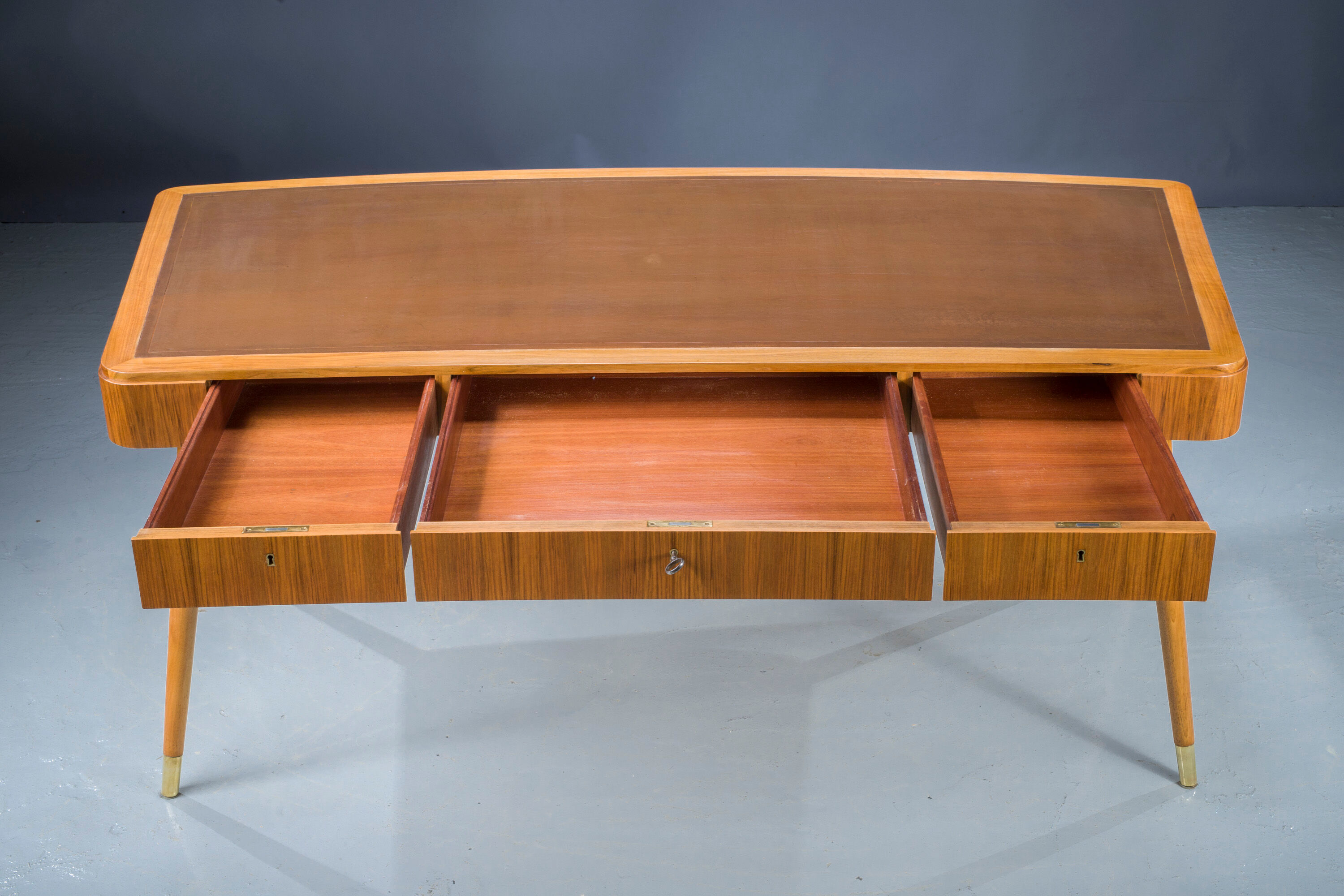 Vintage Boomerang Mic-Century Desk, 1960 er