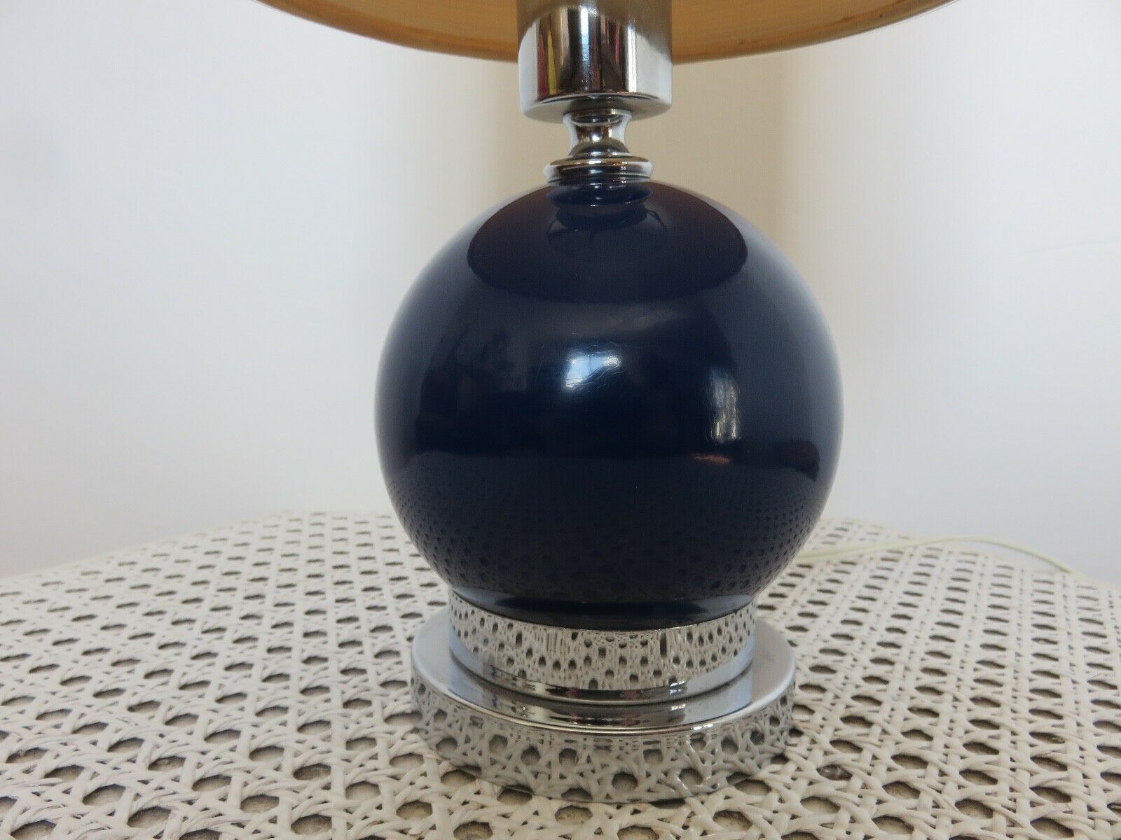 Lamp editions Disderot chrome metal and 70s lase metal