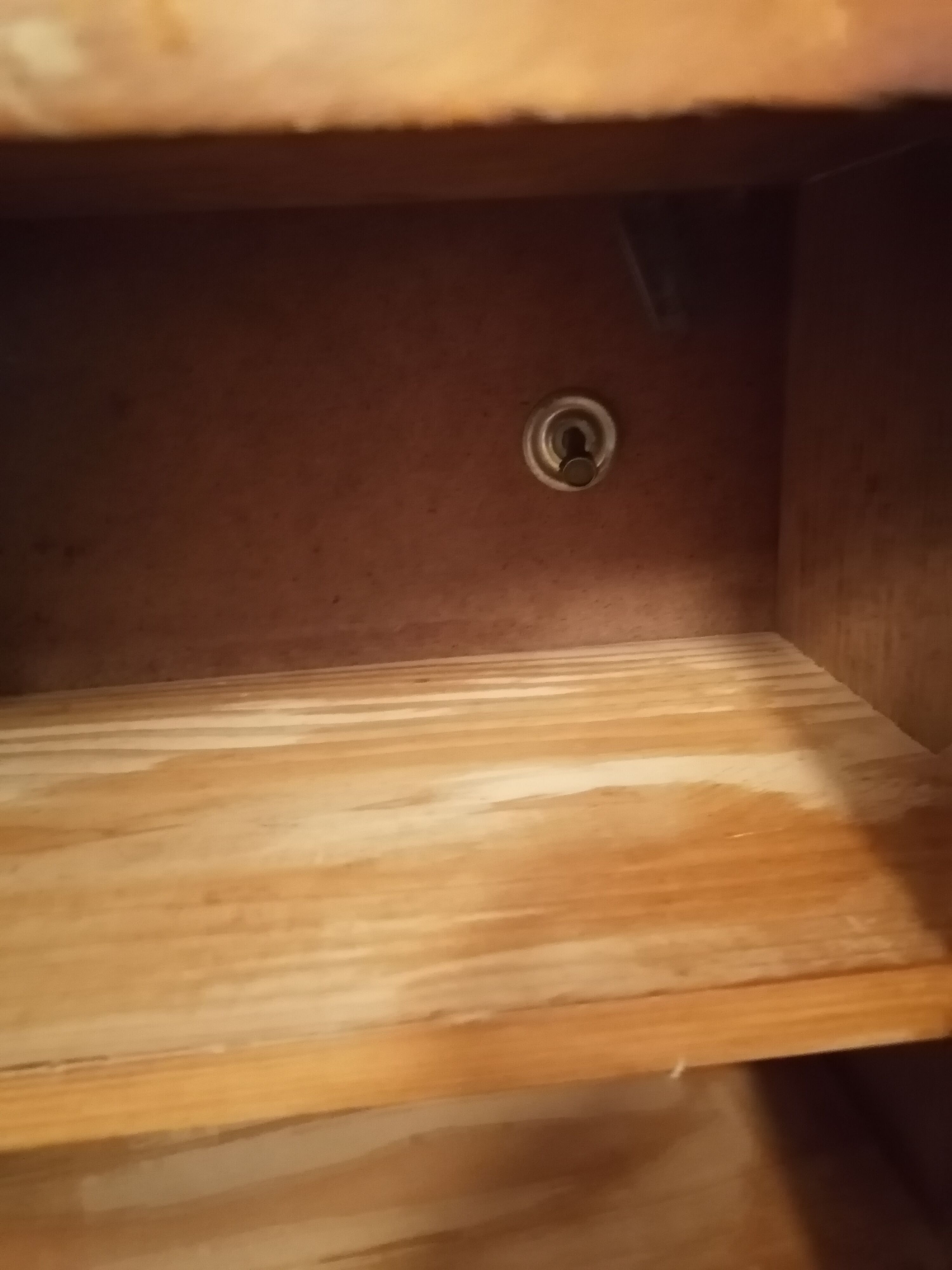 Armoire de toilette bois 1940