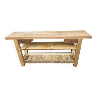 Wooden workbench