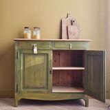 Renovated and distressed old buffet | Gaston