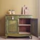 Renovated and distressed old buffet | Gaston