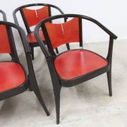 Set of 6 Baumann Diese armchairs, designed by Pagnon Pelhaître