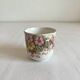 Polychrome iron earth coffee cup KG Lunéville