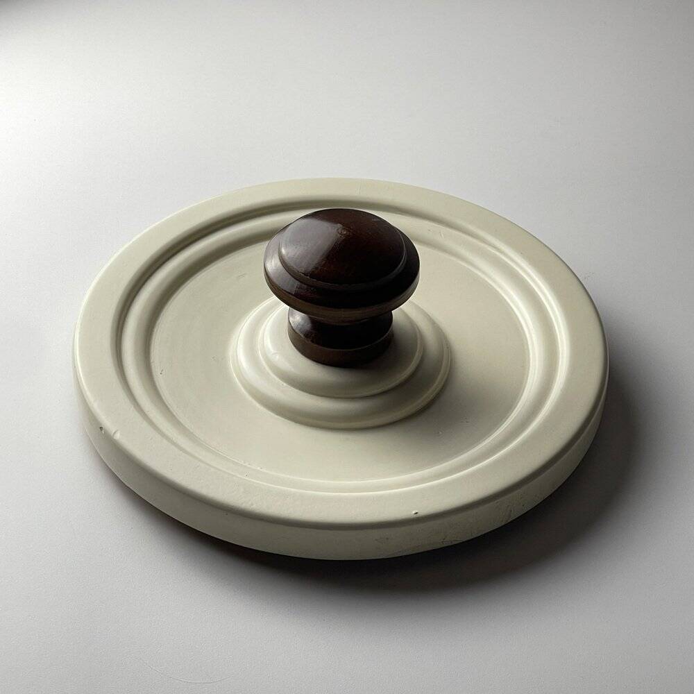 Wooden coat rack in Art Deco style, Italy, 1960s