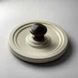 Wooden coat rack in Art Deco style, Italy, 1960s