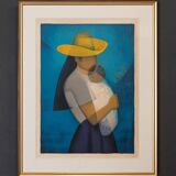 Engraving by Toffoli countersigned artist's proof 20th century