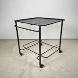 Trolley in perforated sheet metal