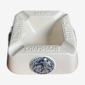 Ceramic ashtray champagne tattinger reims