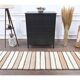 Vintage Turkish Oushak Handmade Cotton Beige Wool Kilim Runner Rug 81x347
