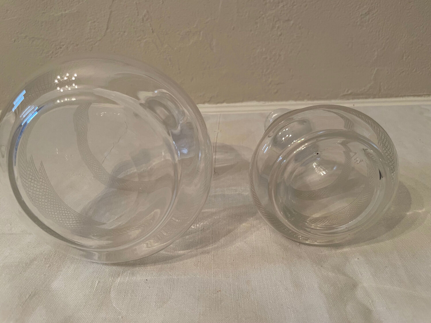 Carafes cristal