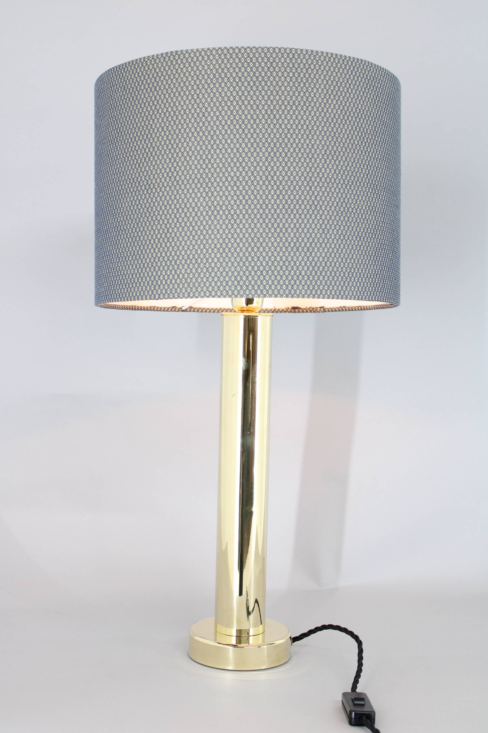 1950s Brass Table Lamp, Denmark