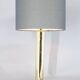 1950s Brass Table Lamp, Denmark