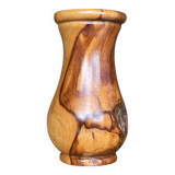 Ikebana wooden vase
