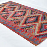 Anatolian handmade kilim rug 320 cm x 178 cm