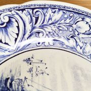 Lot de 2 assiettes décoratives  "Delft Blauw " , Boch,
