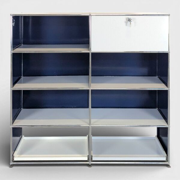 Meuble USM Haller bleu