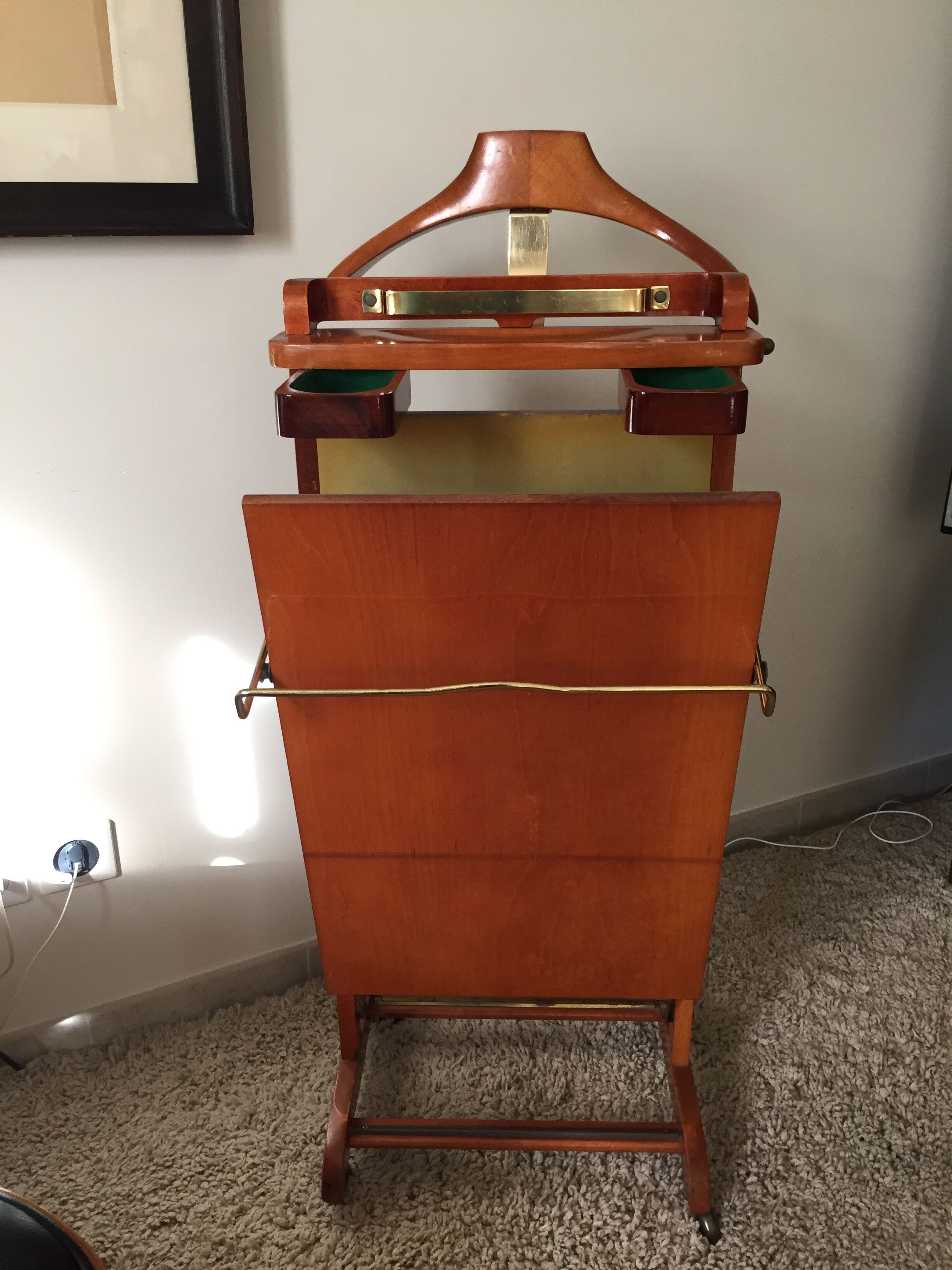 Night jack Fratelli Regutti in walnut 1950