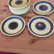 Assiettes Djerba Gien vintage