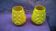 Pair of ancient vases in opaline