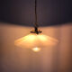 Suspension plate opaline ancienne